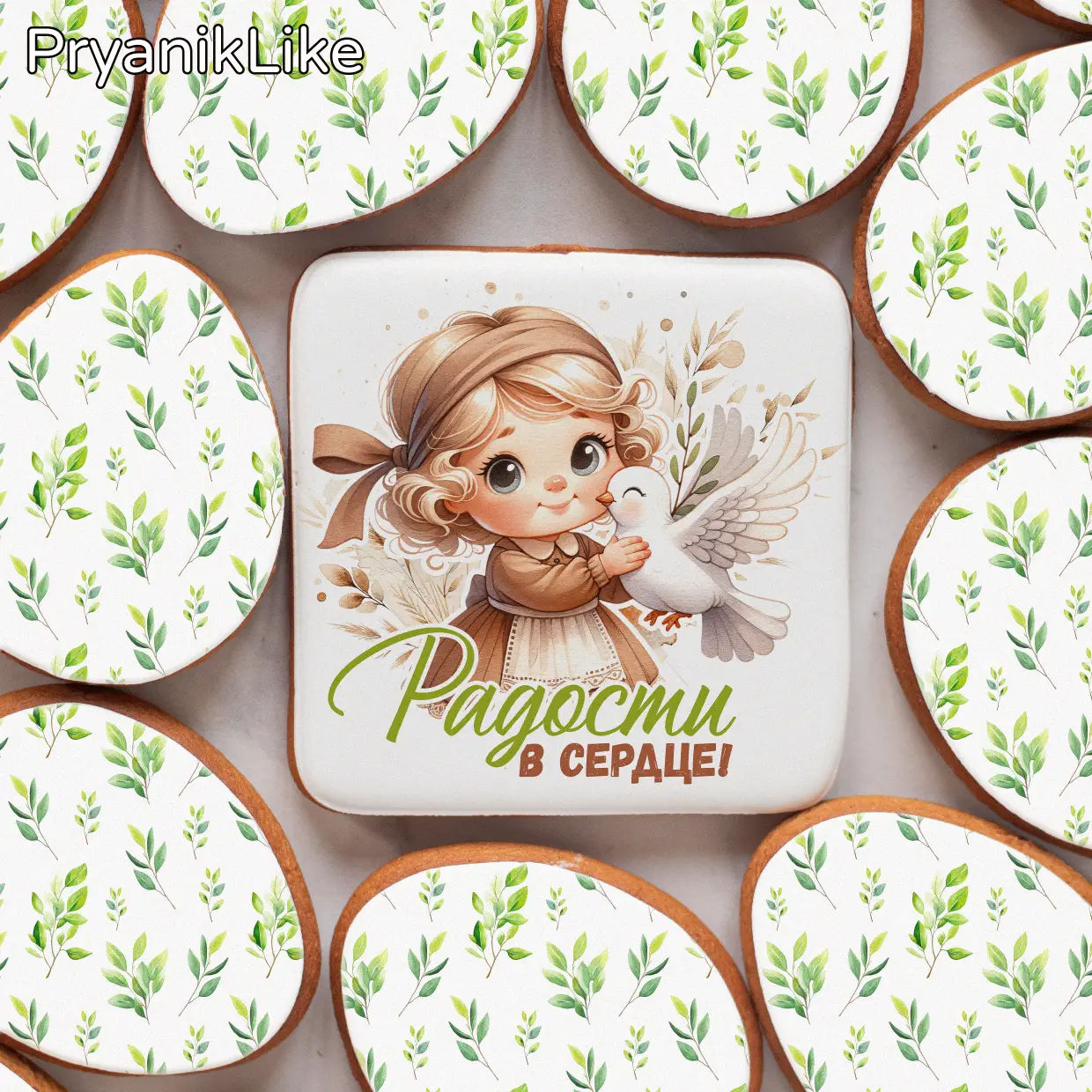 Пряник имбирный (8-8, 10-10) (бежевая серия)